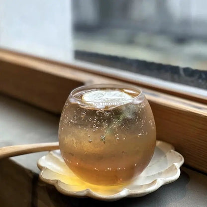 DecorBites™ 400ml Transparent Glass Coffee Mug for Home Bar Party Cocktails