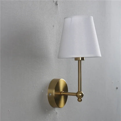 DecorBites™ Black & Gold LED Retro Wall Lamp Luxury Sconce Lighting for Bedroom