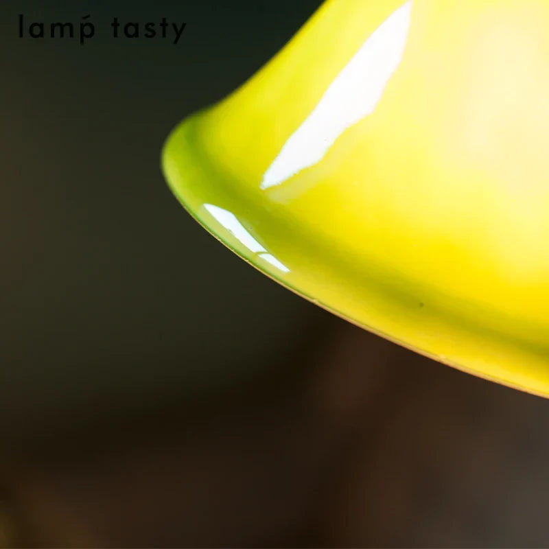 Green Vintage Pendant Light Japanese-America Style