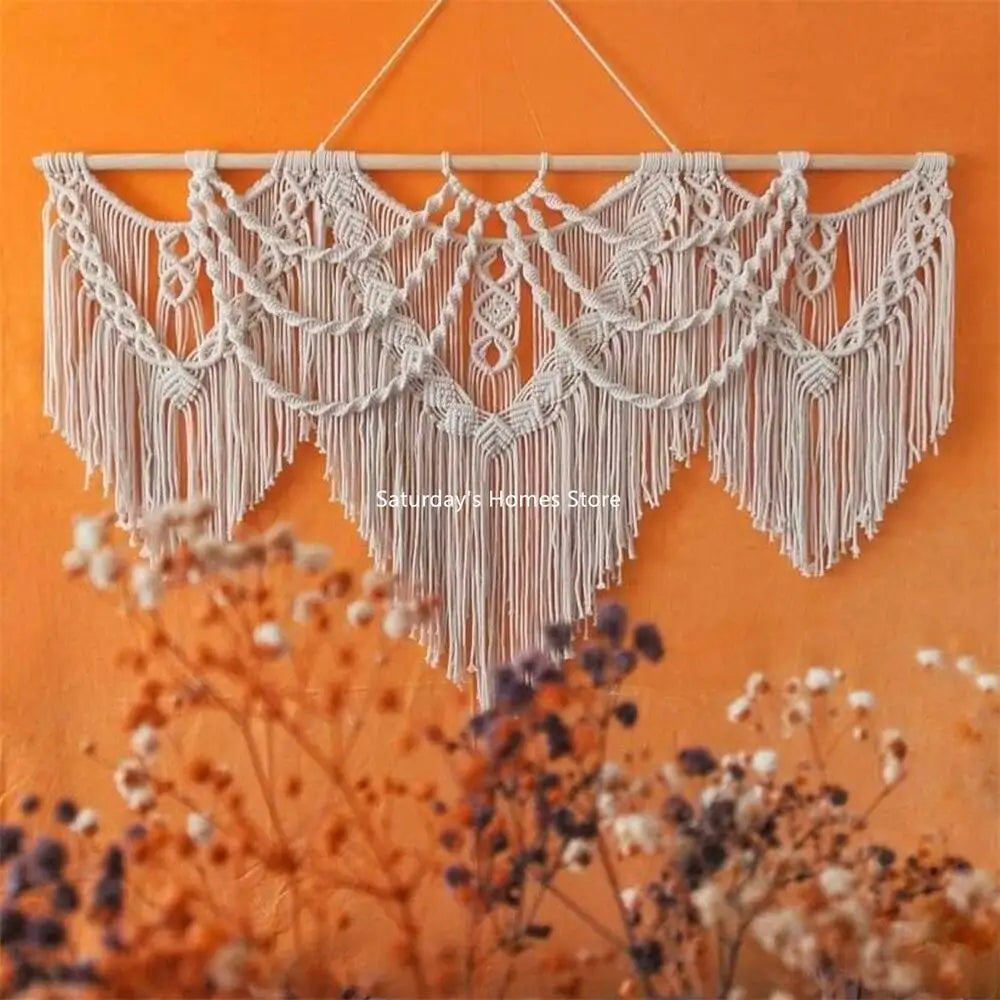 Cotton Macrame Boho Tapestry