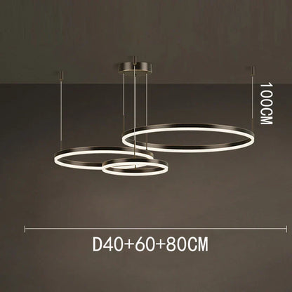 DecorBites™ LED Pendant Chandeliers for Staircase & Living Room Lighting