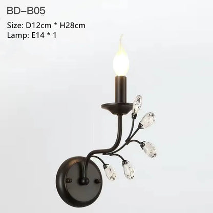 DecorBites™ Crystal LED Chandelier for Home Lighting in Bedroom Living Room Dining Kitchen