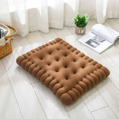 DecorBites™ Biscuit Sofa Cushion: Soft Chair Seat Cushion for Home Decor and Living Room