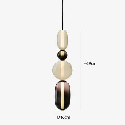 Wabi-Sabi Candy Glass Pendant Light