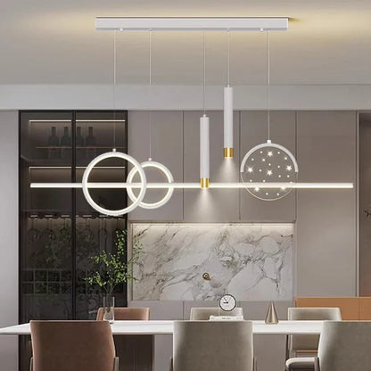 DecorBites™ LED Pendant Chandeliers for Modern Living and Dining Rooms