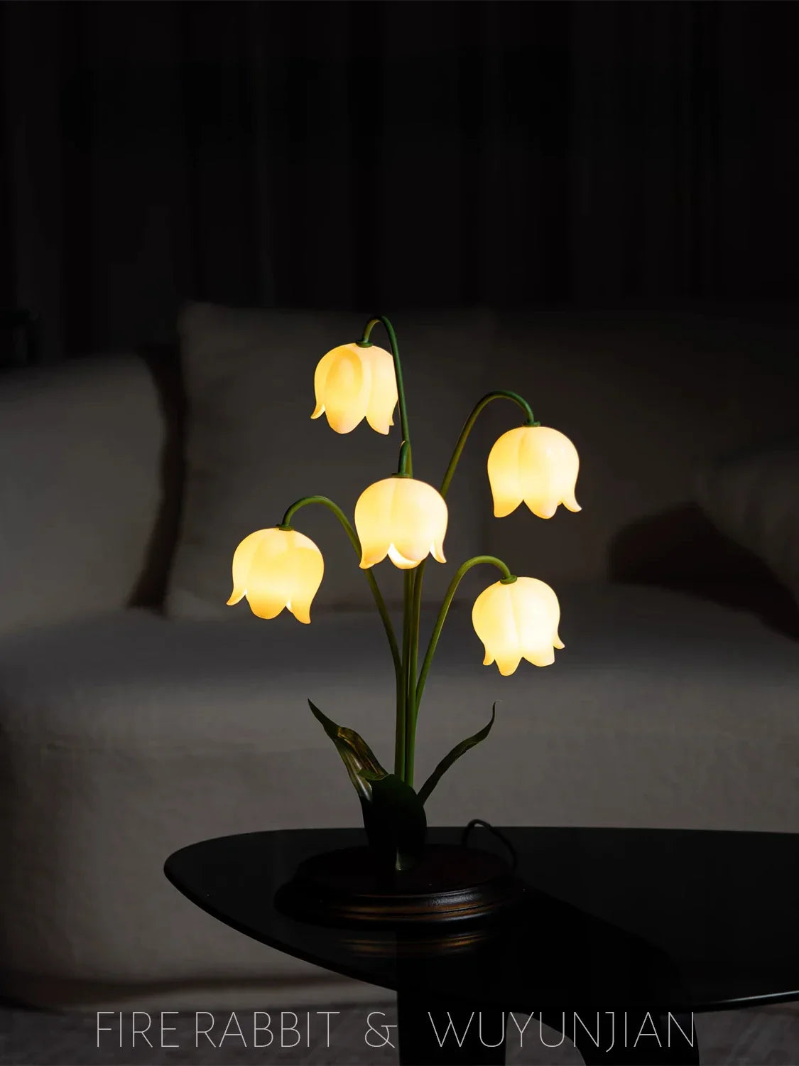 LED Flower Desk Lamp