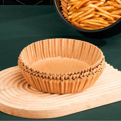 DecorBites™ Air Fryer Non-Stick Barbecue Paper, Oil-proof Oven & Microwave Cooking Plate
