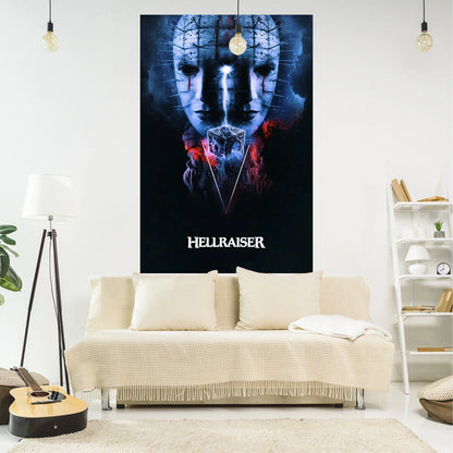 DecorBites™ Jack-O-Lantern Wall Tapestry: Halloween Horror Movie Boho Home Decor for Bedroom