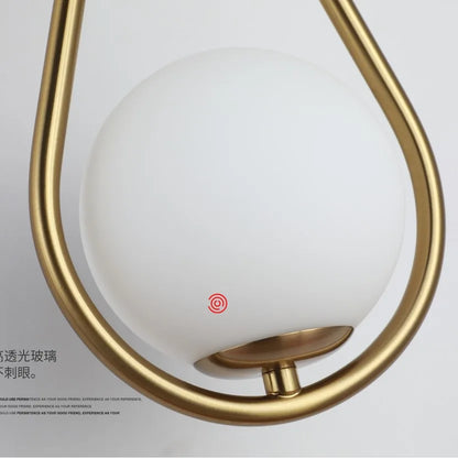 DecorBites™ Glass Ball LED Wall lamp Nordic Modern Minimalist Bedroom Lighting Fixtures