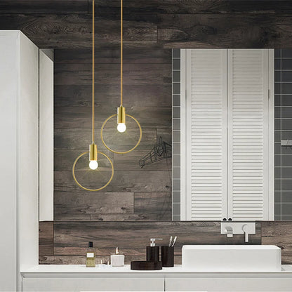 DecorBites™ Ins Wind Single Head Pendant Light - Bedroom Dinning Bar Porch Hanging Lamp