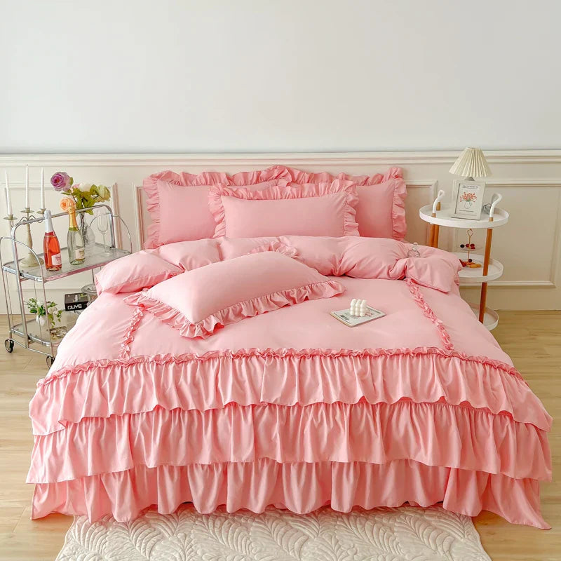Ruffle Princess Bedding Set