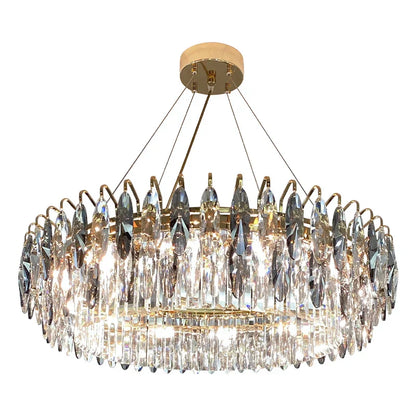 DecorBites™ Crystal Atmosphere Chandelier: Modern Luxury for Living Room, Dining Room, Bedroom