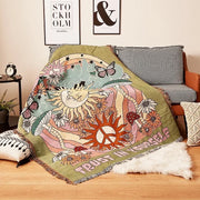 Gothic Cotton Tapestry Blanket