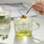 Glass Scale Heat-Resistant Cup