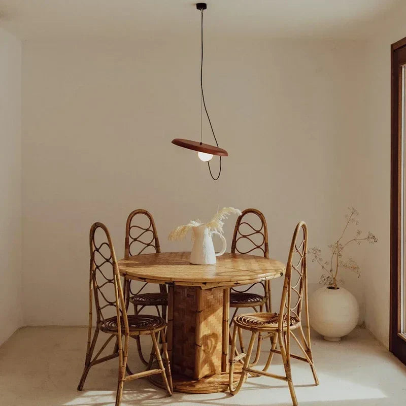 DecorBites™ Grid LED Pendant Light: Modern Nordic Chandelier for Home Decor and Restaurant