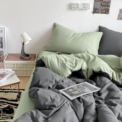 DecorBites™ Cotton Quilted Duvet Cover Soft Comforter Skin-Friendly Bedclothes