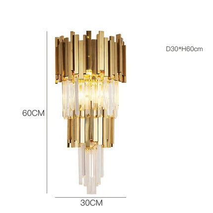 DecorBites™ Crystal Oval LED Chandelier Lighting for Dinning Room