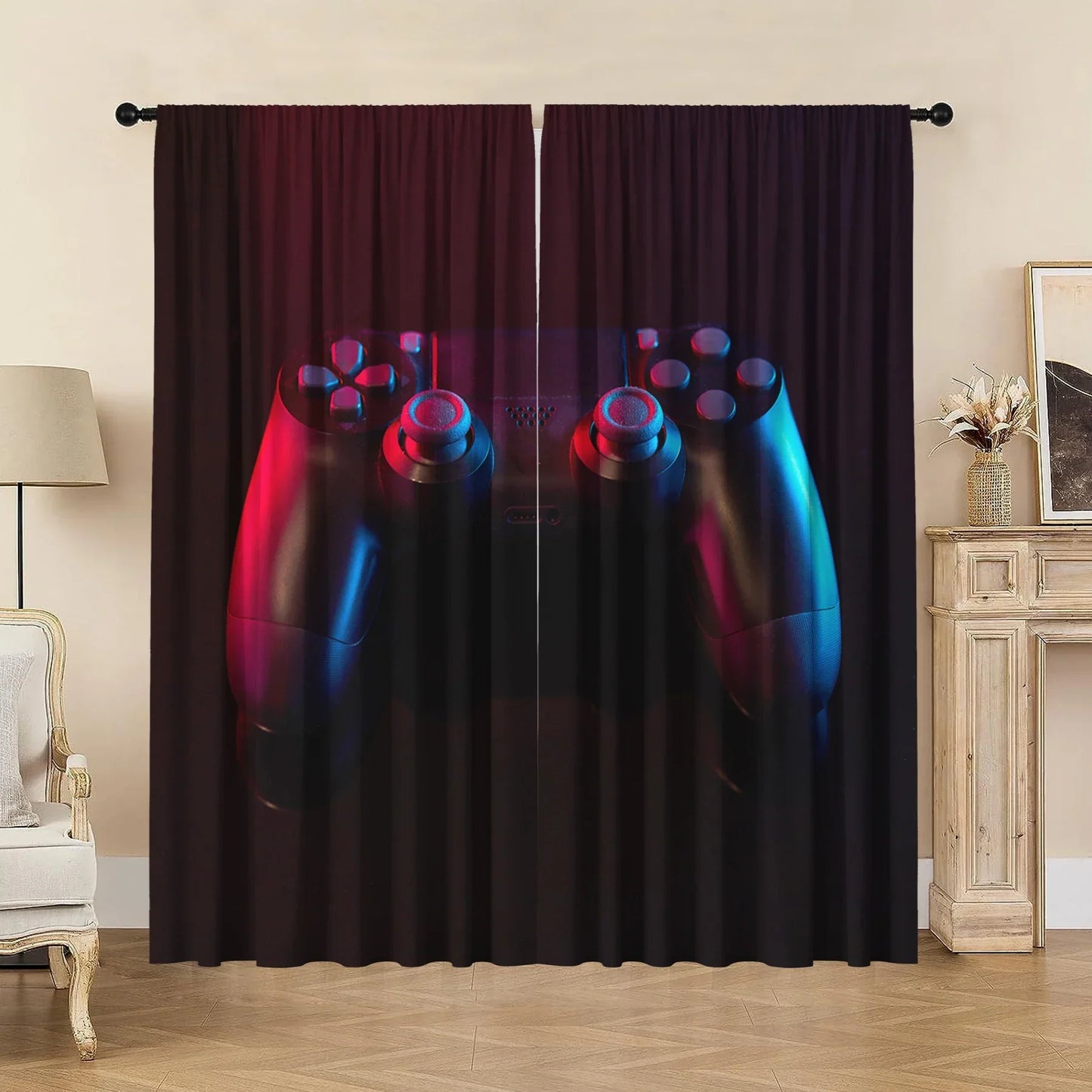 DecorBites™ Game Console Handle Curtains: Kitchen, Cafe, Living Room, Balcony Décor