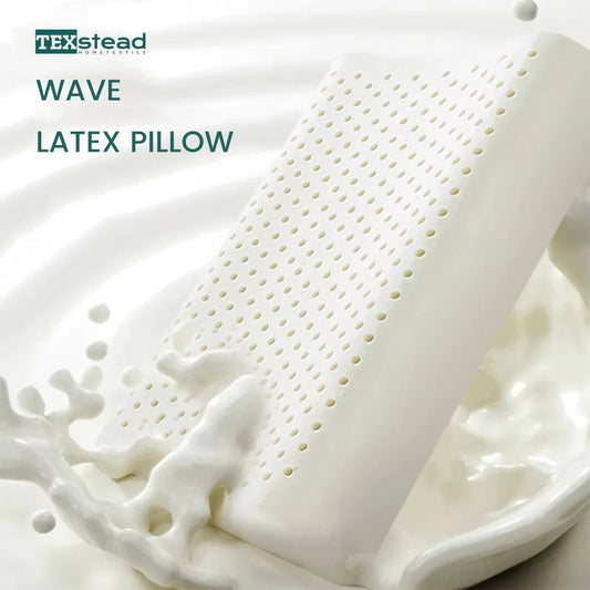 DecorBites™ Latex Massage Pillow for Sleeping - Orthopedic Memory Foam Pillow