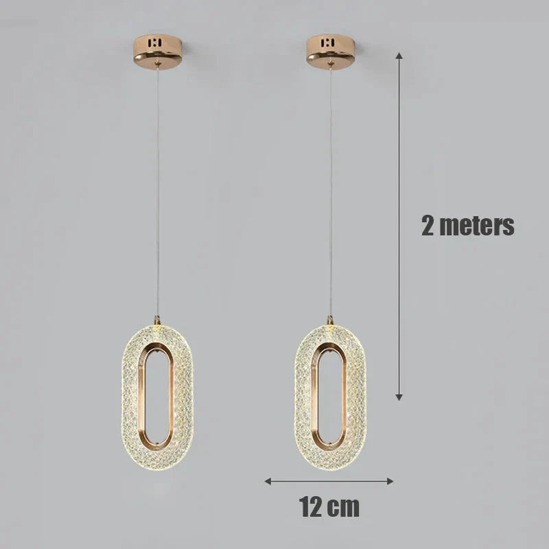 Black Art Deco Pendant Light