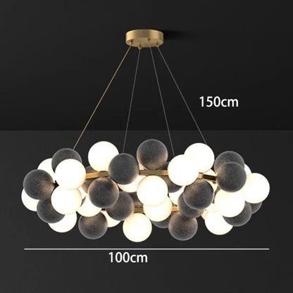 DecorBites™ LED Pendant Chandeliers for Modern Home Decor, Indoor Living Room Dining Room Lighting