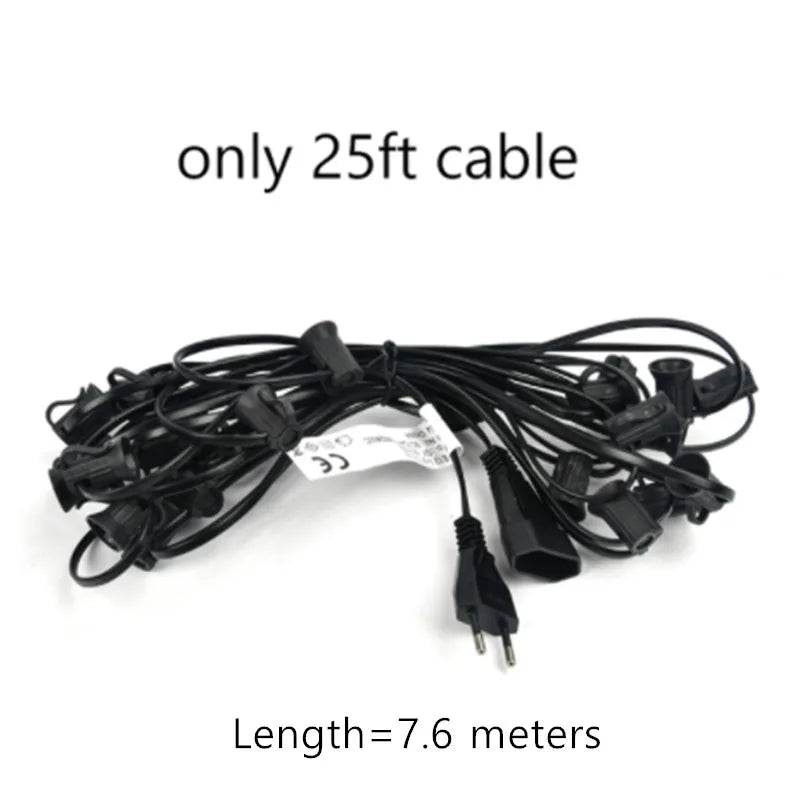 DecorBites™ G40 LED String Lights for Outdoor Festive Decor and Garden Lighting