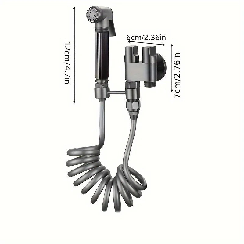 Chrome Bidet Sprayer Set