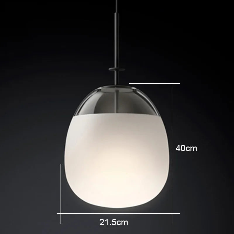 DecorBites™ Glass Saucer LED Chandelier for Living Room & Bedroom Lighting