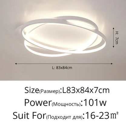 DecorBites™ Elegant Ceiling Chandeliers, Dimmable with Remote Control