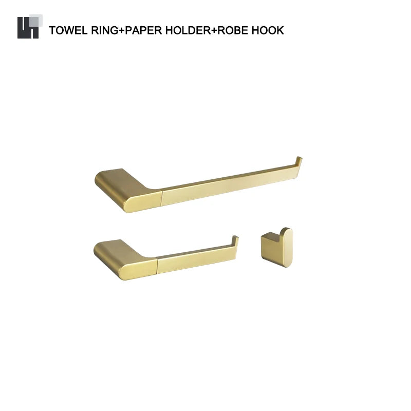 Gold Stainless Bath Set