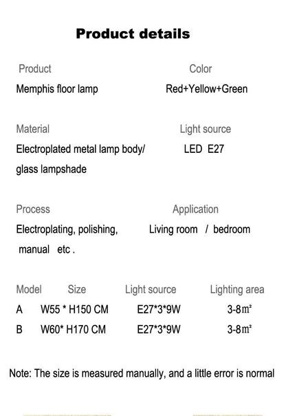 DecorBites™ Art LED Floor Lamp - Creative Lighting for Living Room, Bedroom & Kid's Room
