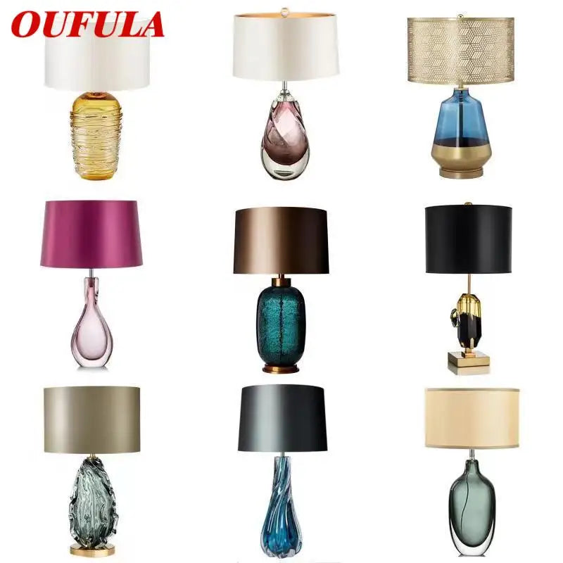 DecorBites™ Glaze Table Lamp - Nordic Modern Design for Living Room, Bedroom, Hotel