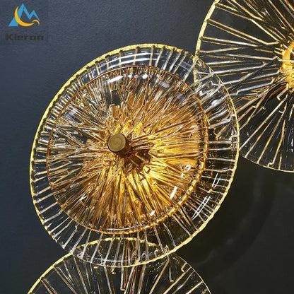 DecorBites™ Crystal LED Wall Lamps for Living Room Bedroom Decor