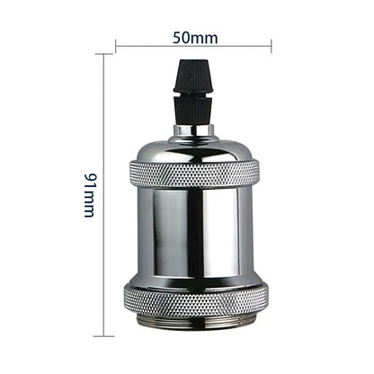 DecorBites™ Industrial E27 Screw Base Lamp Holder Ceiling Light Fixture