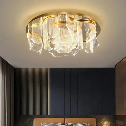 DecorBites™ Acrylic LED Ceiling Chandeliers for Luxury Bedroom, Dining Room, Kitchen, Living Room