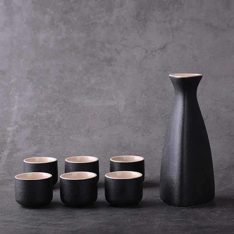 Ceramic Japanese Sake Set