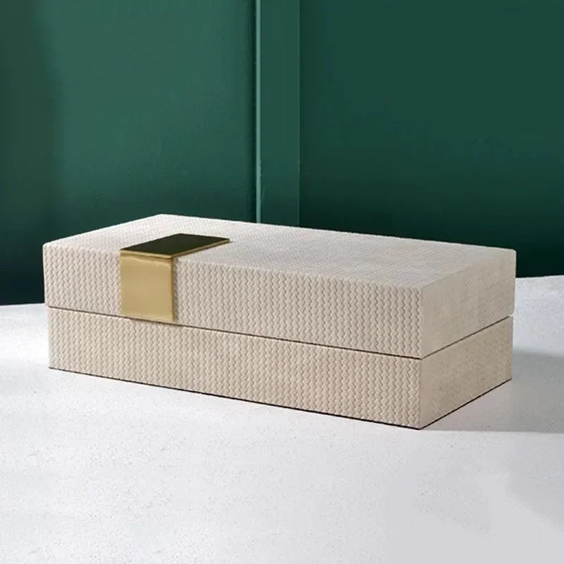 Leather Jewelry Storage Box