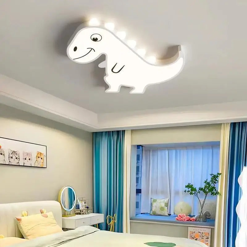 Cream Airplane Ceiling Lamp