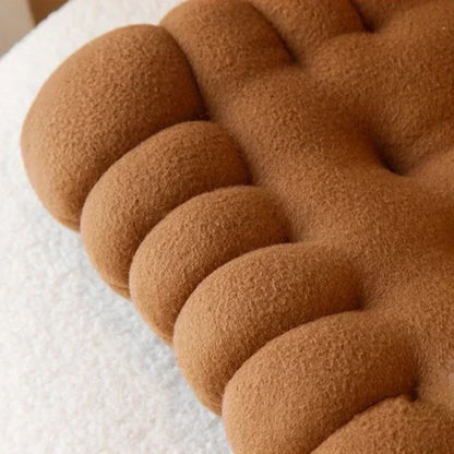 DecorBites™ Biscuit Sofa Cushion: Soft Chair Seat Cushion for Home Decor and Living Room