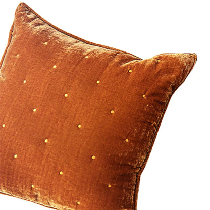 DecorBites™ Furry Tiger Embroidery Velvet Cushion Cover 40x55cm: Retro Charm Luxury Home Decor