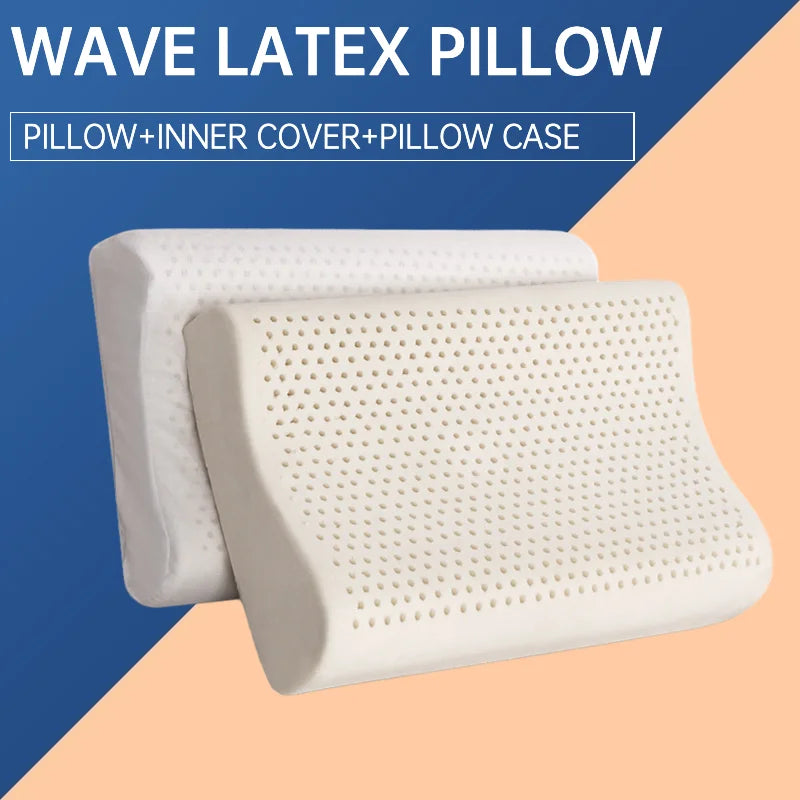 Latex Orthopedic Massage Pillow