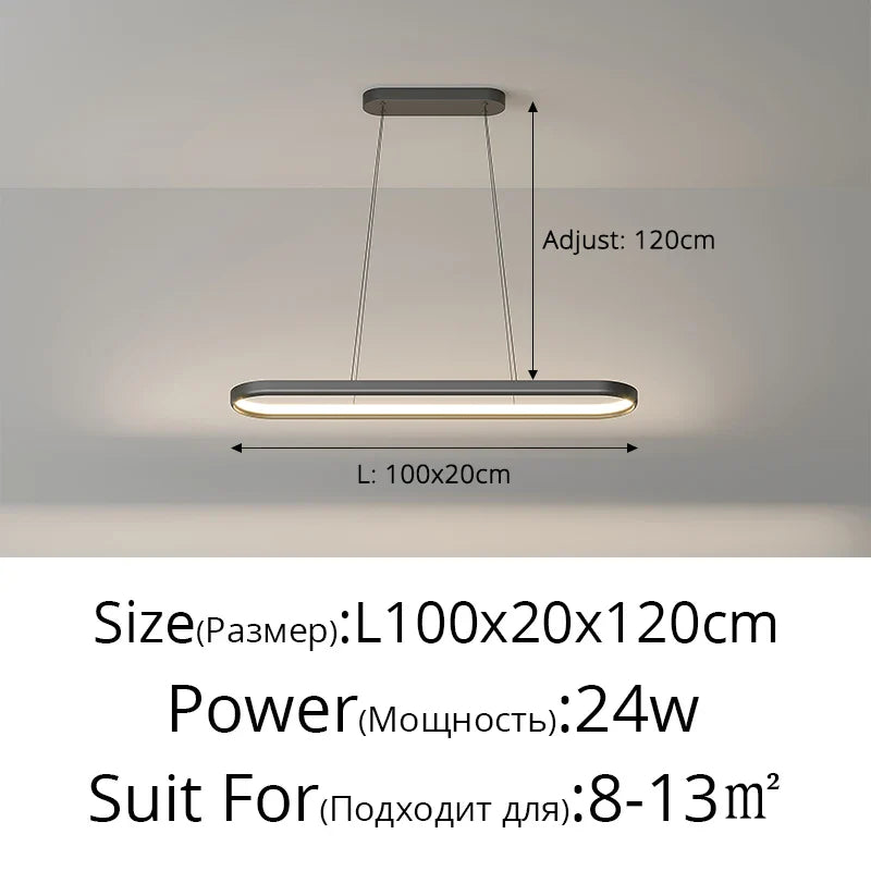 Contemporary LED Ceiling Chandelier
