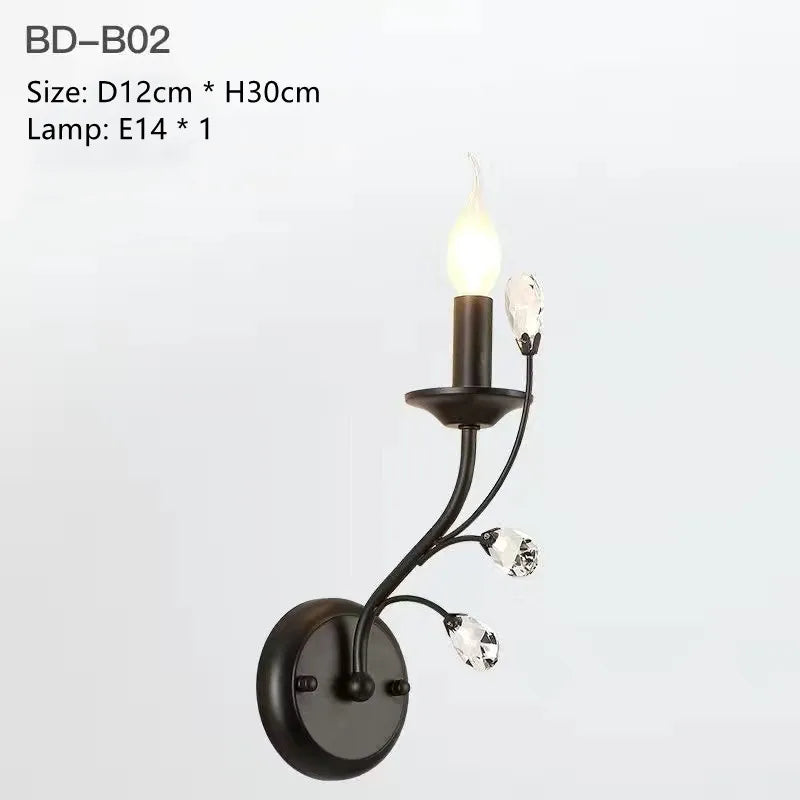 DecorBites™ Crystal LED Chandelier for Home Lighting in Bedroom Living Room Dining Kitchen
