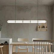 Brushed Gold Pendant Light