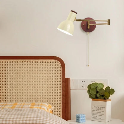 DecorBites™ Creamy Iron LED Wall Lamp Bedroom Living Room Bathroom Mirror Stair Light