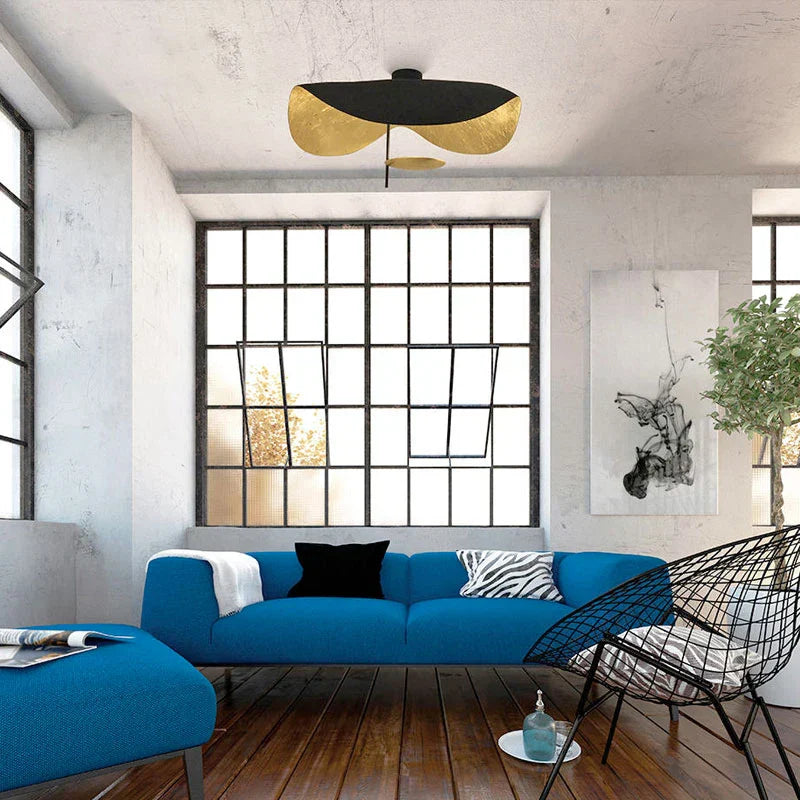 DecorBites™ Flying Saucer Hat Ceiling Lamp - Industrial Retro Design LED Lighting