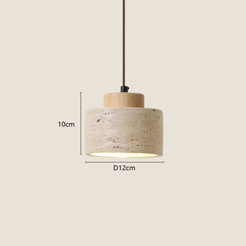 DecorBites™ Yellow Stone Bedroom Hanging Lamp
