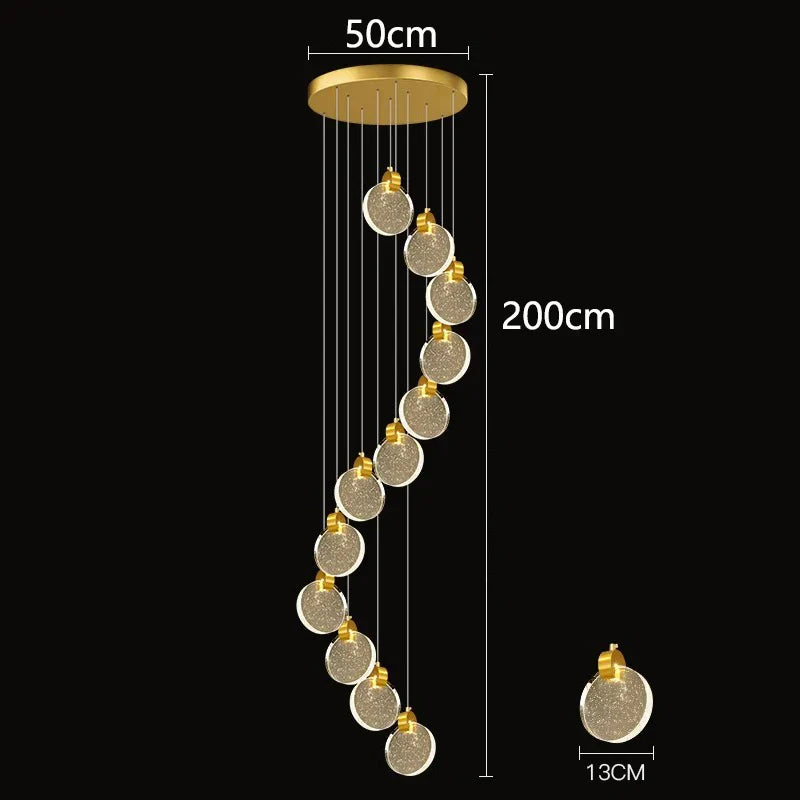 Glass Orb Pendant Light