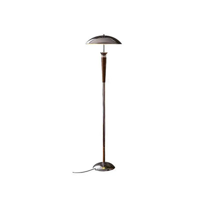 DecorBites™ Industrial Desk Lamp Medieval Style Wood/Iron LED Floor Lamp