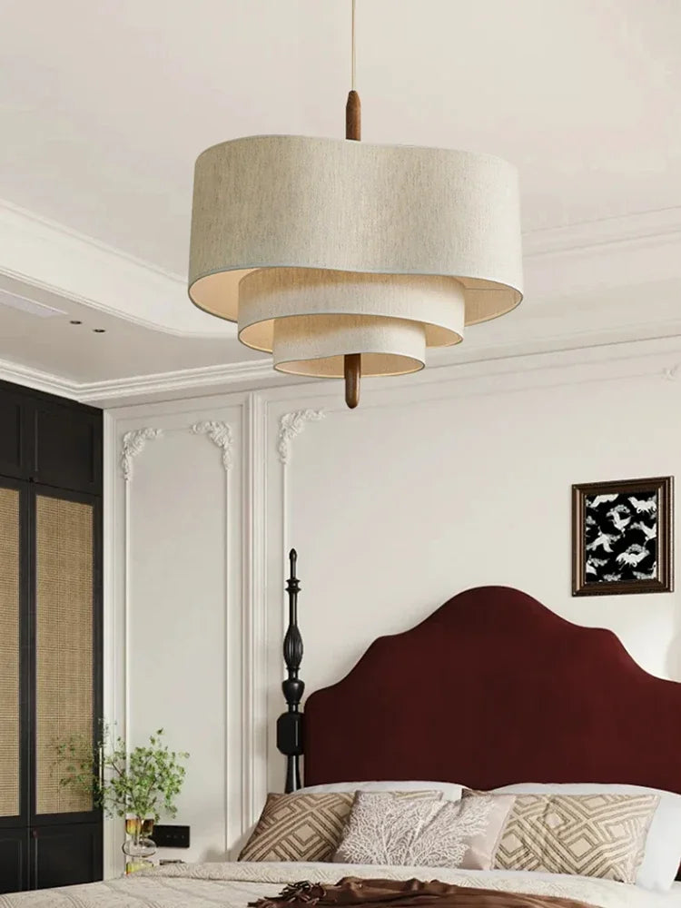 Fabric Retro Chandelier